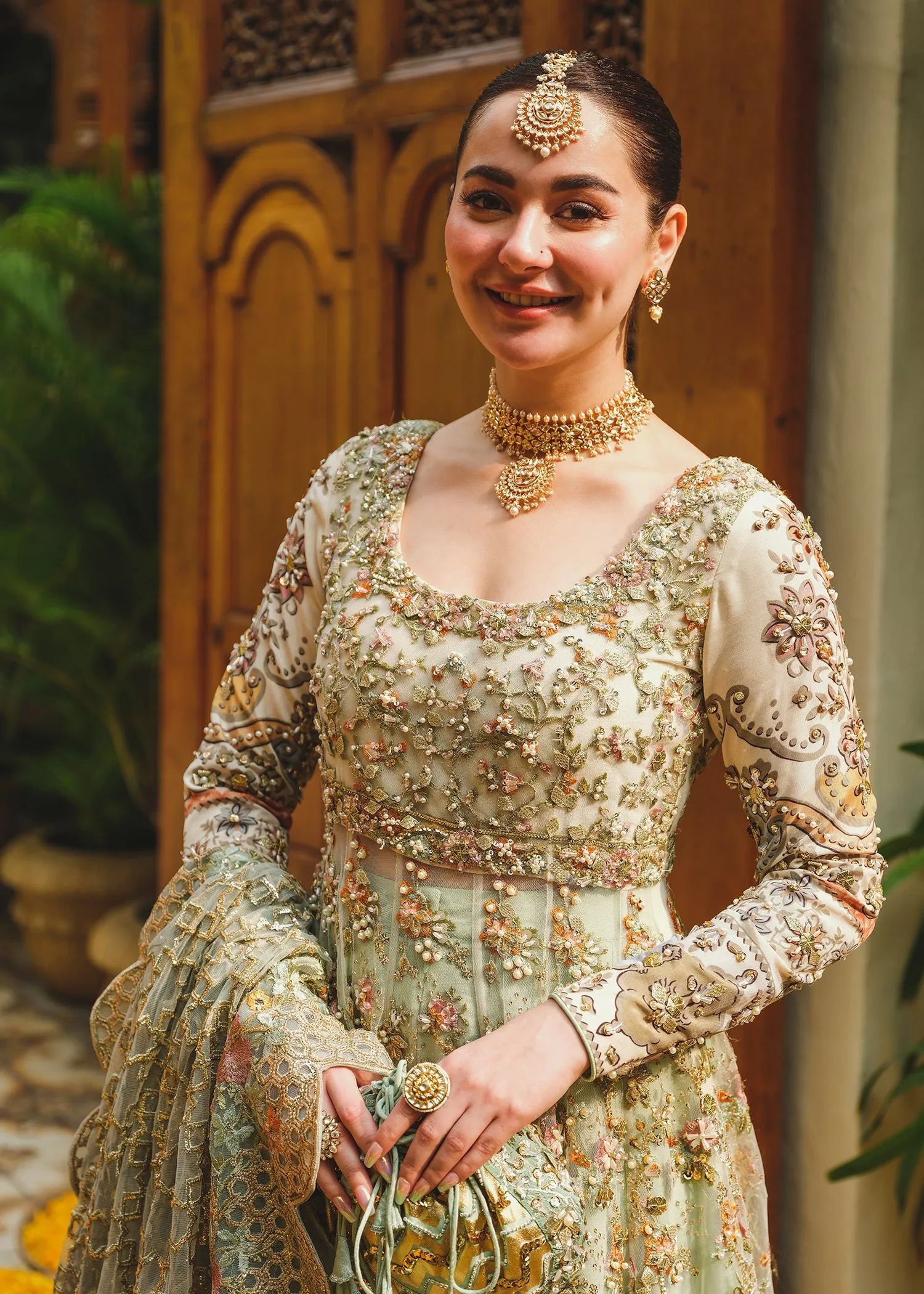 Saira Shakira x Hania Aamir Luxury Wedding Formals – Taupe