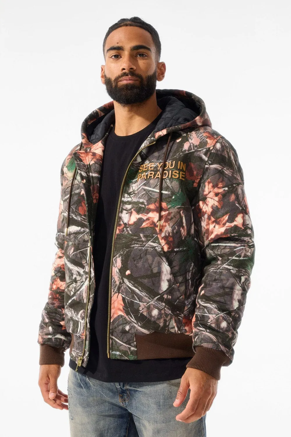 See You In Paradise Hooded Work Jacket (Real Tree)