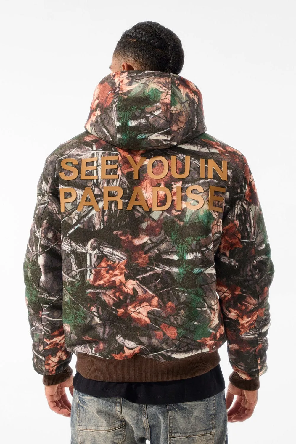 See You In Paradise Hooded Work Jacket (Real Tree)