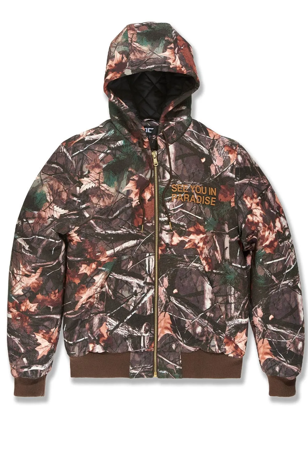 See You In Paradise Hooded Work Jacket (Real Tree)