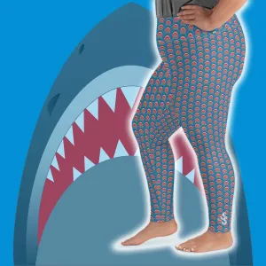 Shark Lover Plus Size Leggings