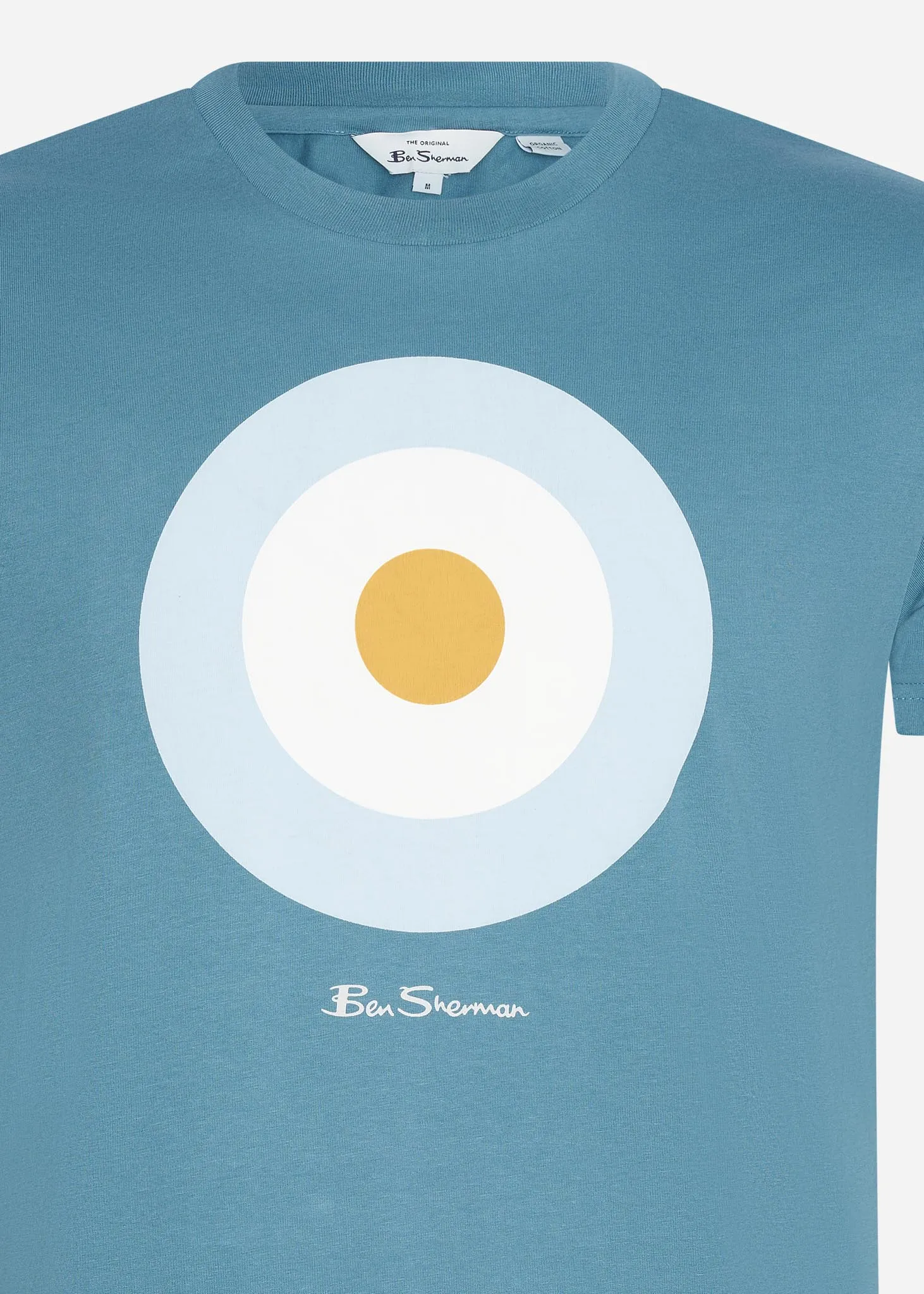 Signature target tee - blue shadow