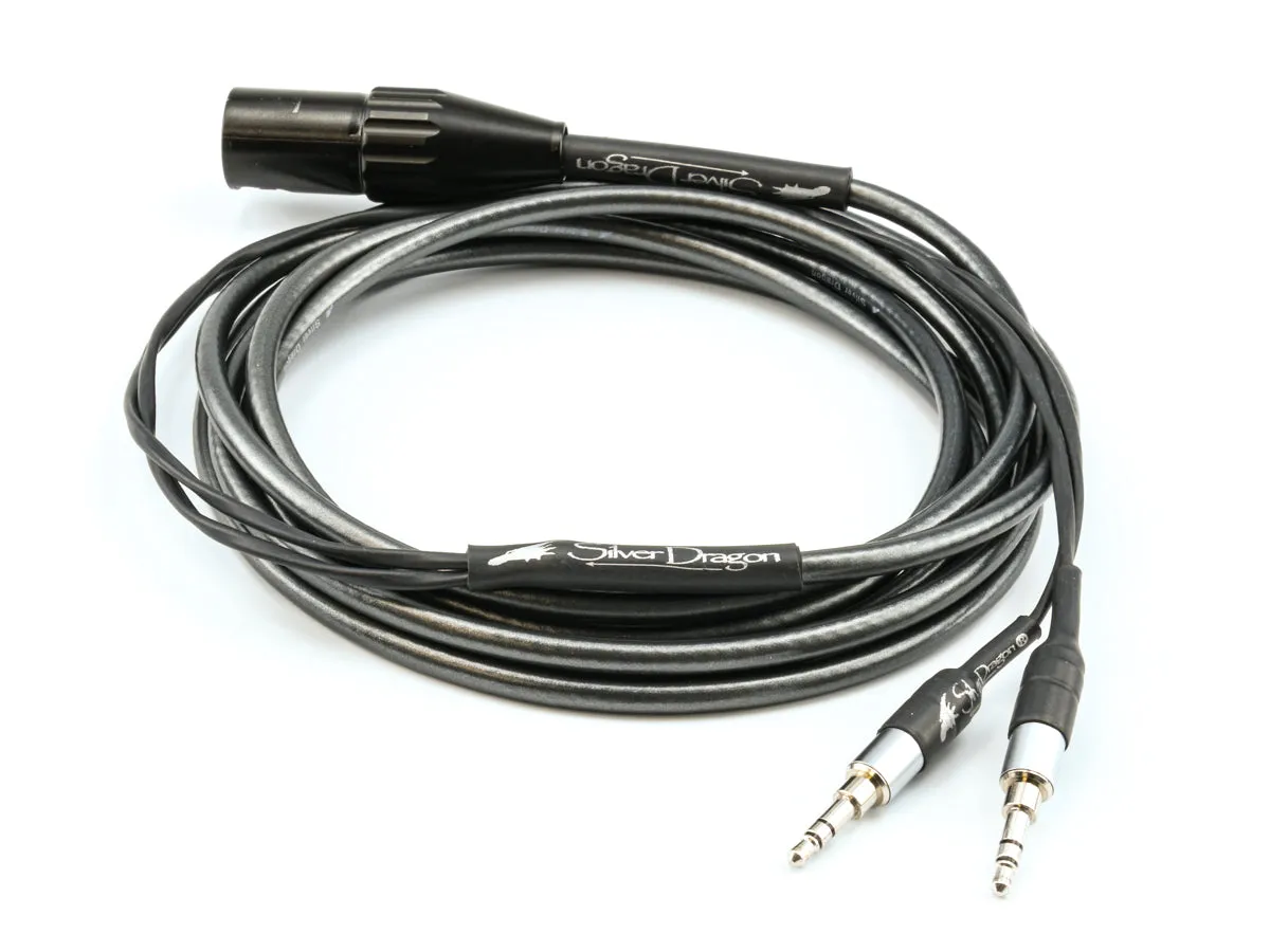 Silver Dragon Premium Cable for Focal Clear Headphones - B-Stock