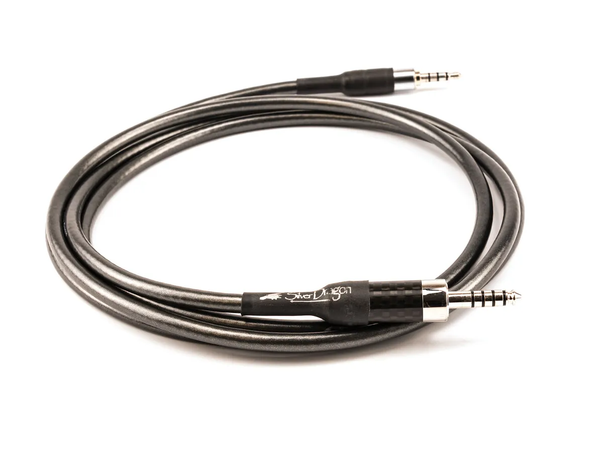 Silver Dragon Premium Cable for HiFiMan R10 Headphones - B-Stock