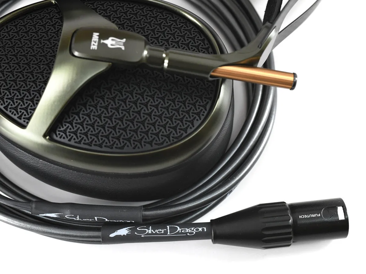 Silver Dragon Premium Cable for Meze Headphones