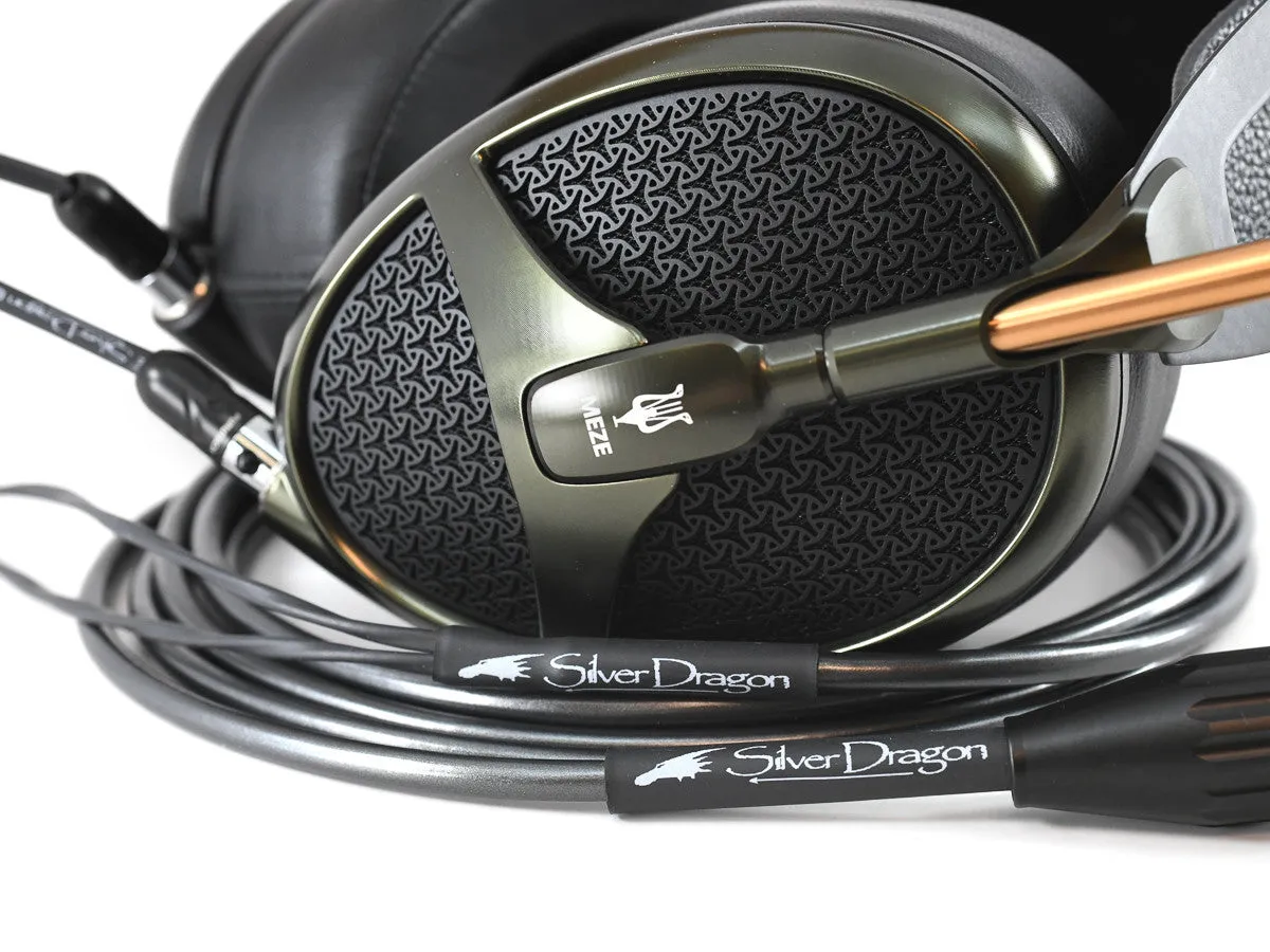 Silver Dragon Premium Cable for Meze Headphones