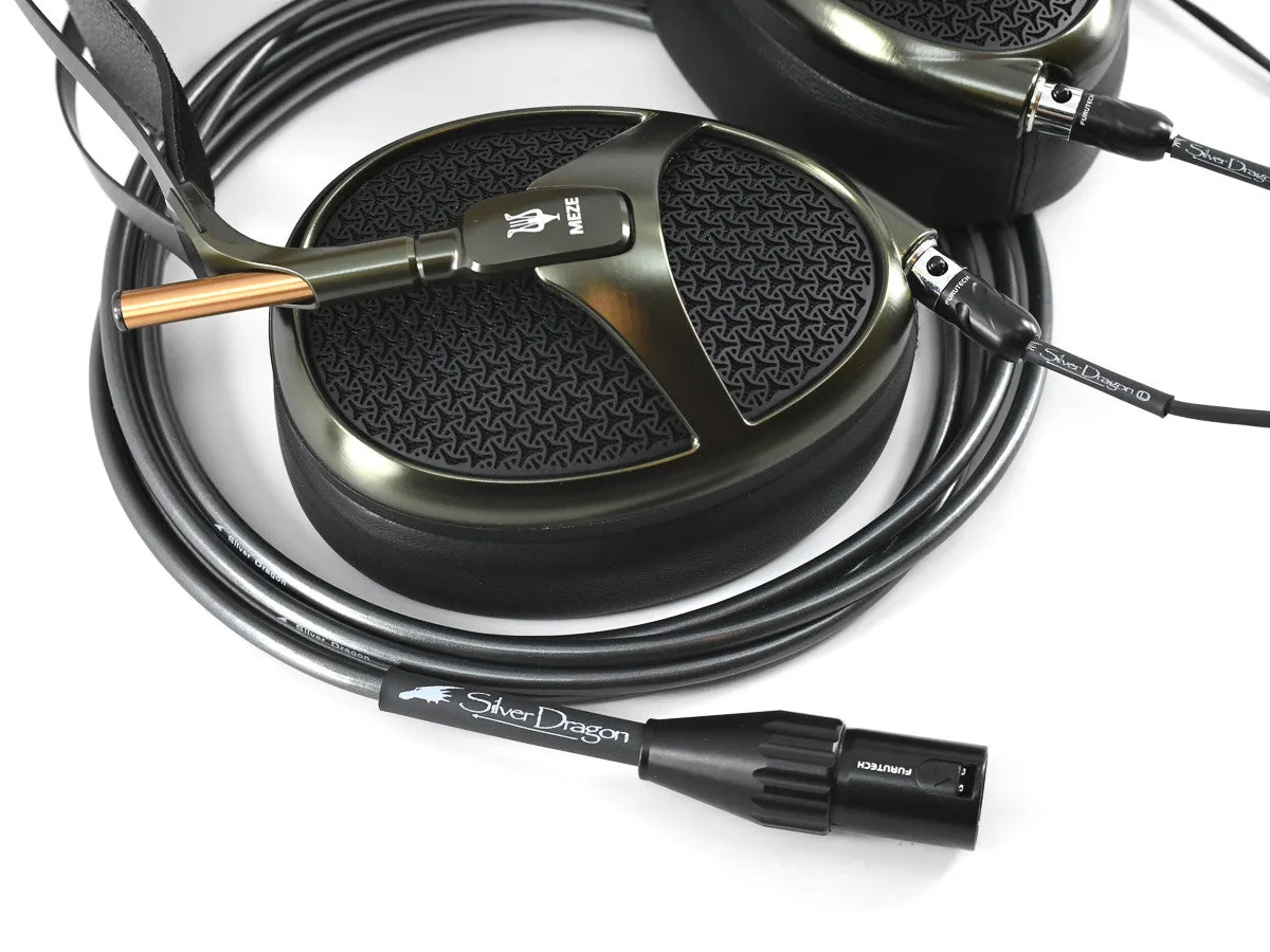 Silver Dragon Premium Cable for Meze Headphones