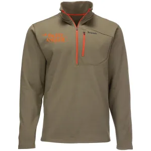 Simms Fly Angler Logo Thermal 1/4 Zip