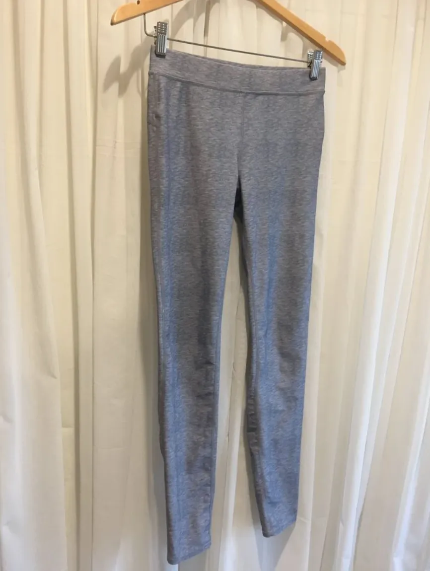 Size 10 M FIRST BASE Luxe Brand Grey leggings