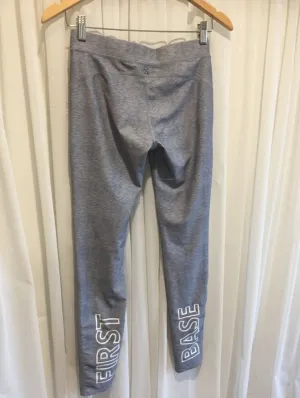 Size 10 M FIRST BASE Luxe Brand Grey leggings