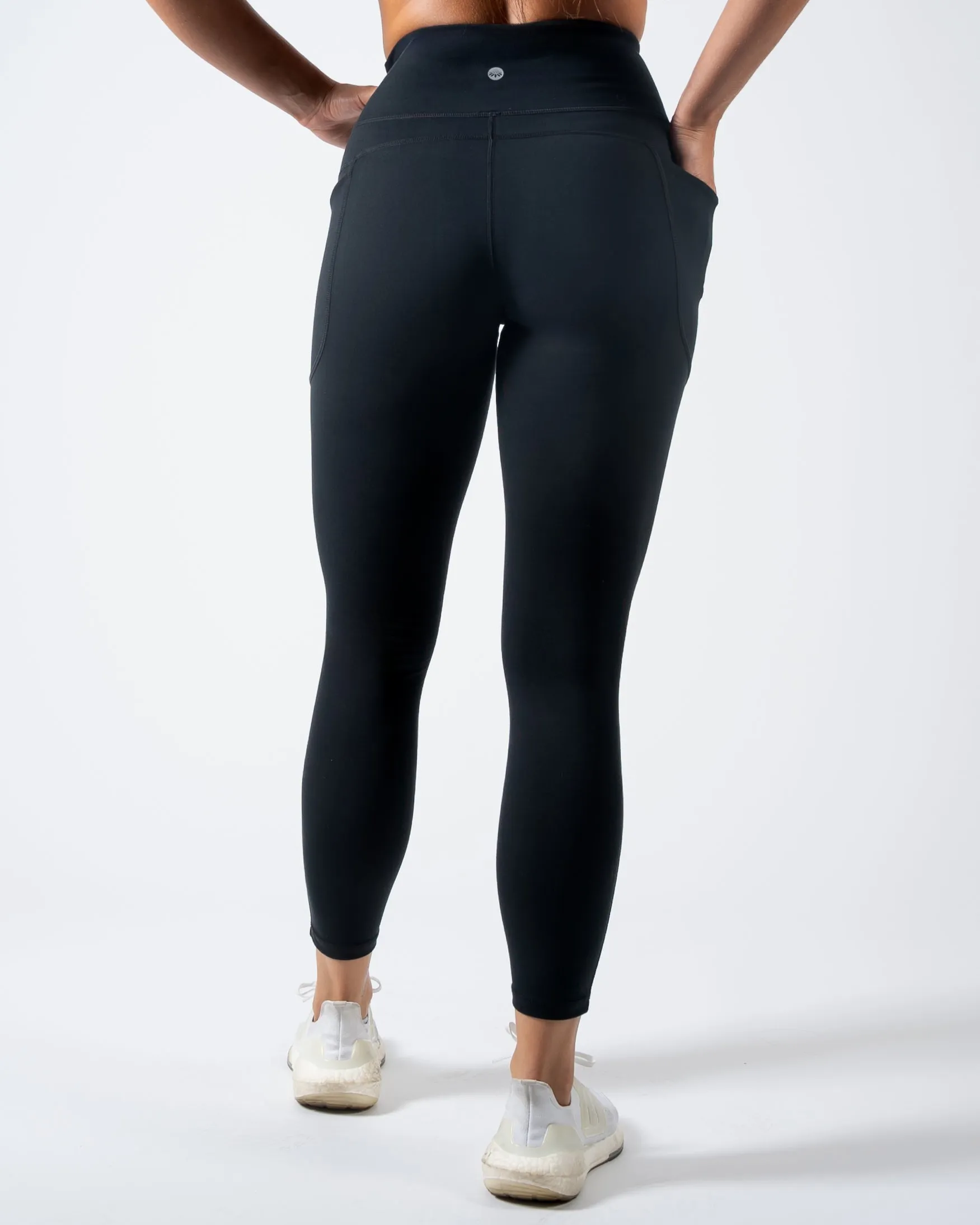 Skin High Waisted Vinyasa (Multi-Lengths) - Black