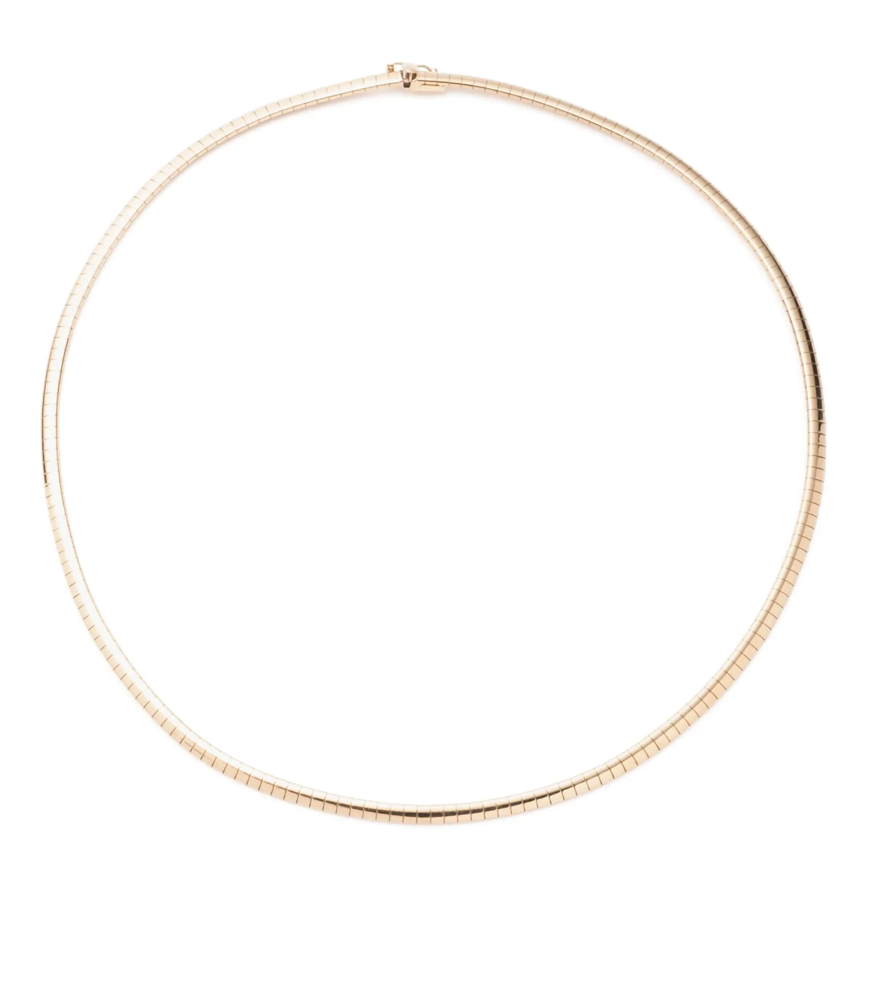 Small Sleek Collar Chain Necklace