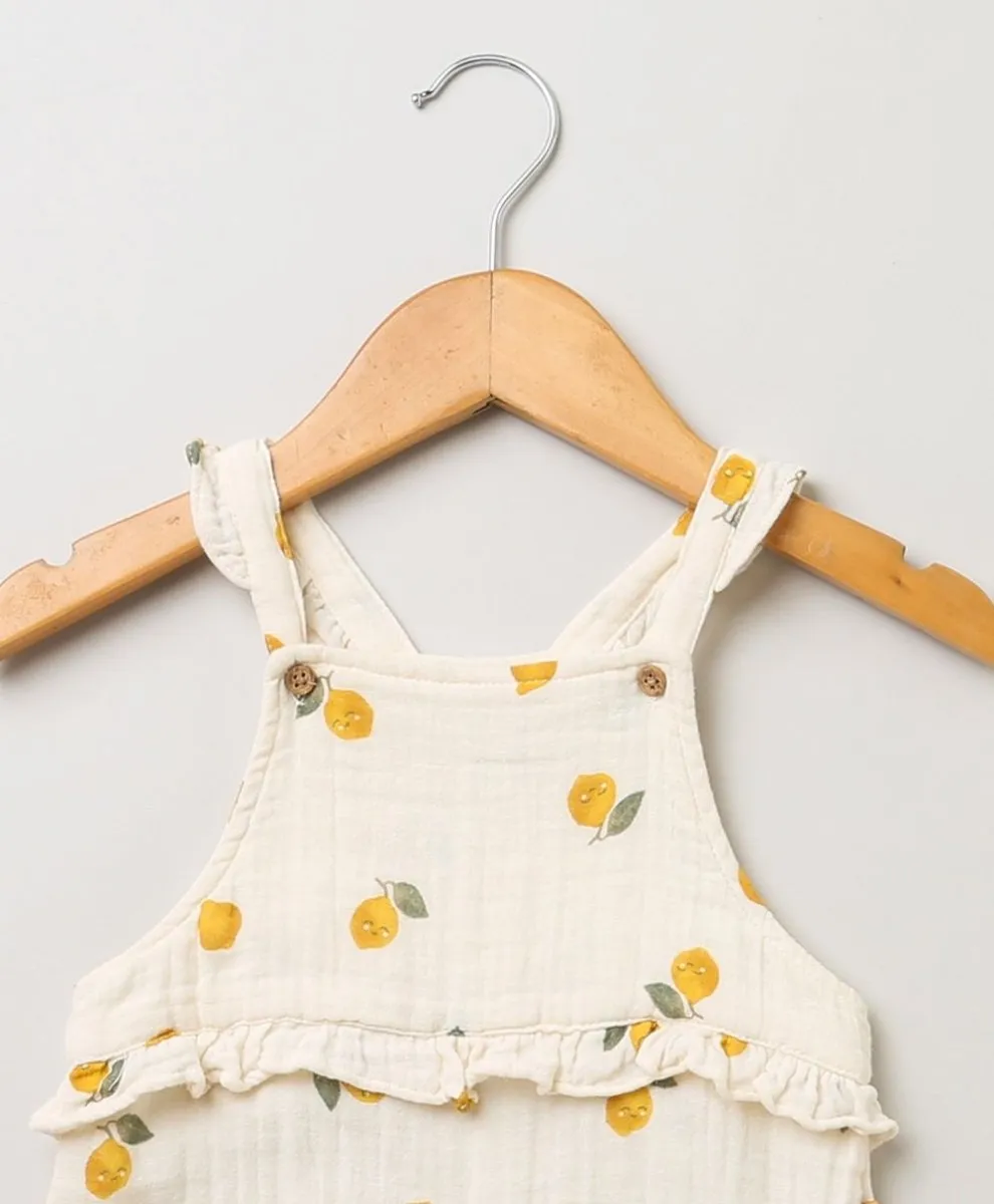 Sweetlime By AS Lemon Print Romper.