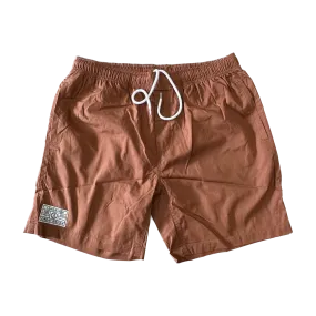 Tag Beach Shorts - Clay