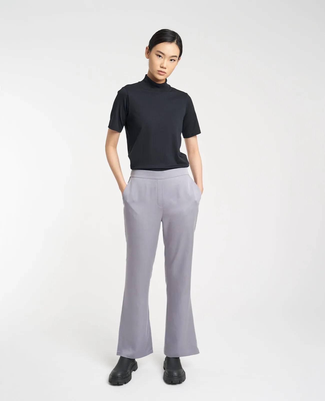 Tencel slouchy pant