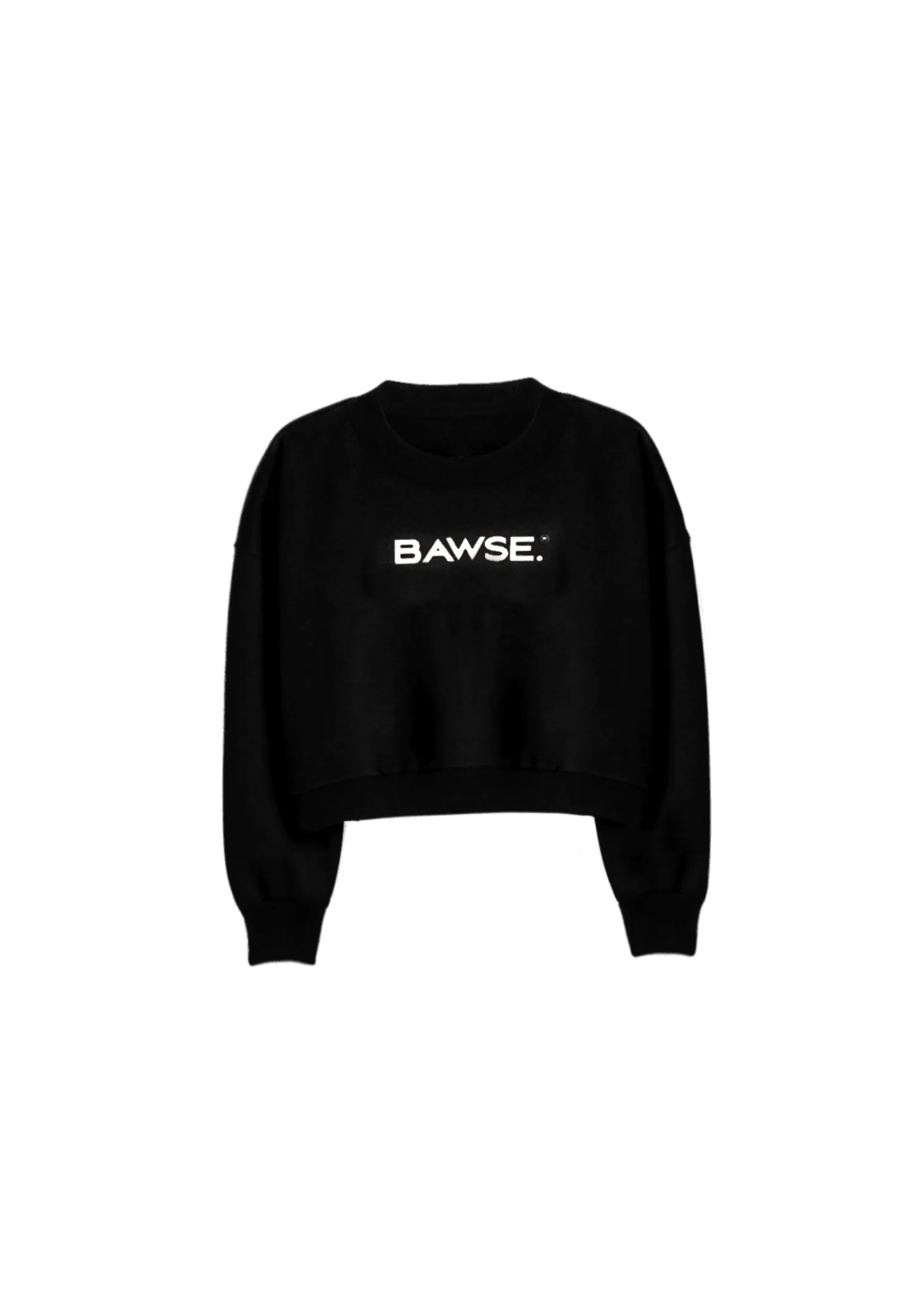 The Crop Sweatshirt Women - Black