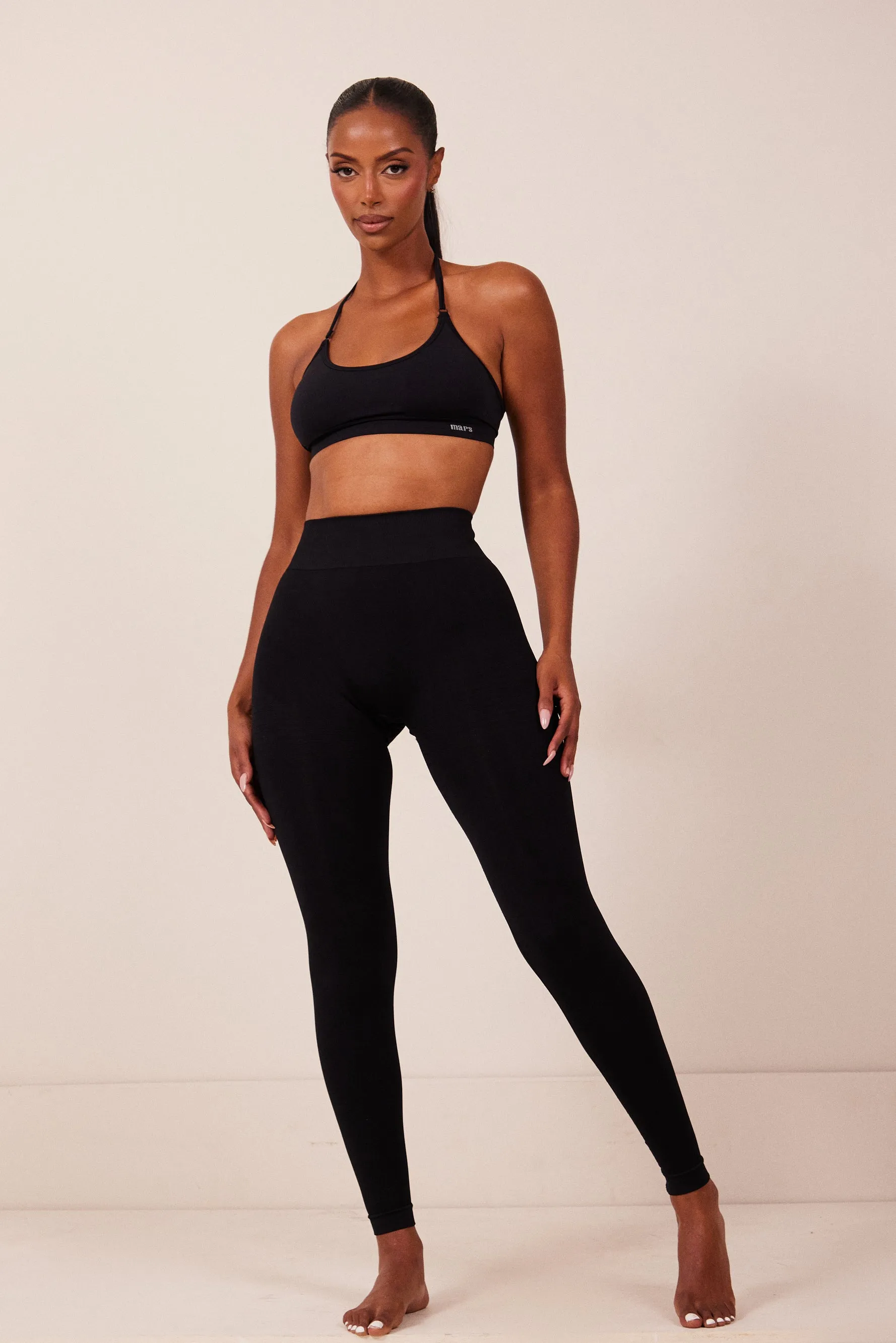 The Mars seamless leggings- Black