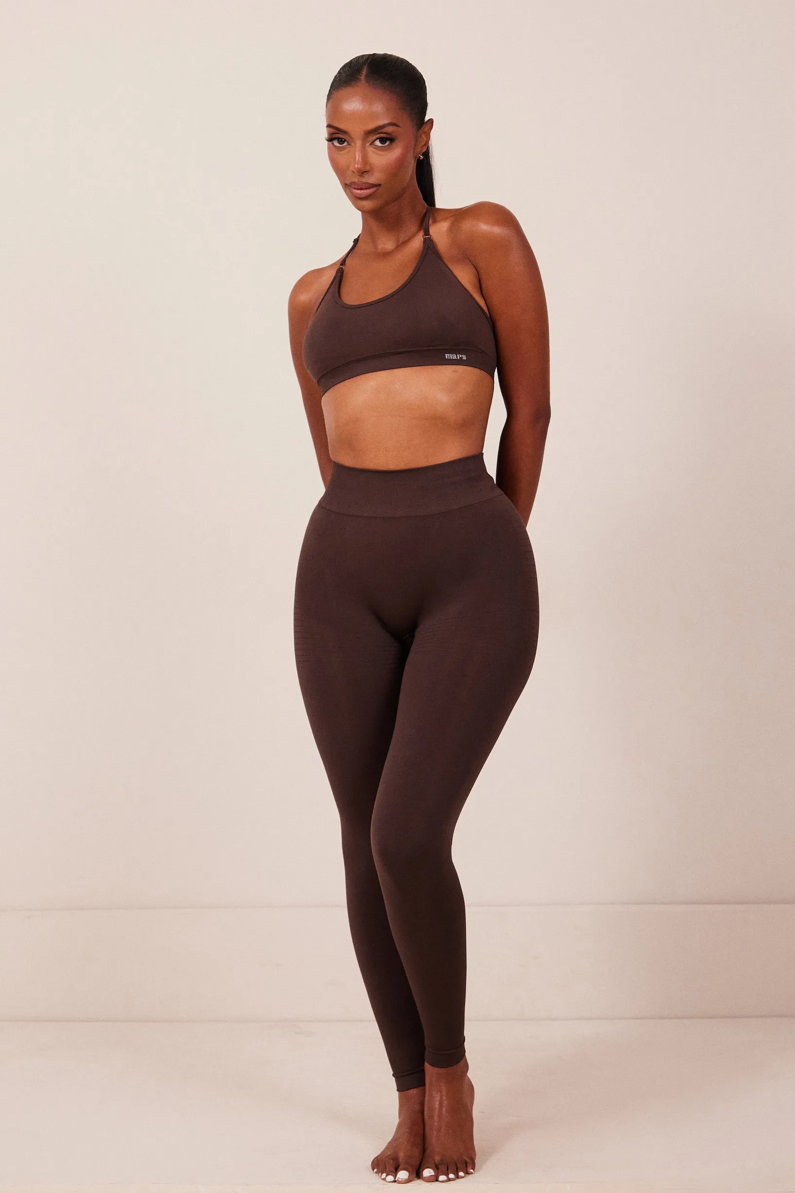 The Mars seamless leggings- Brown