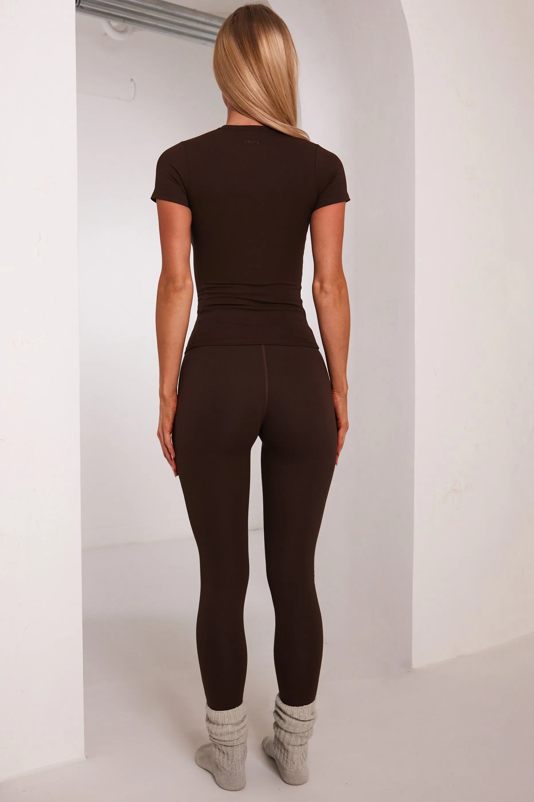 The sculpt leggings - Brown