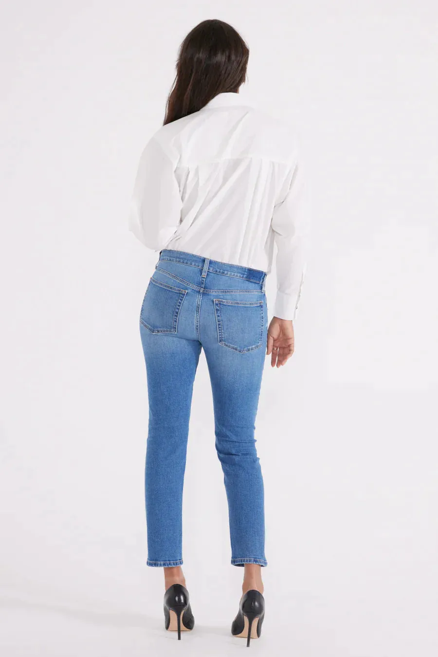 The Sierra Slim Straight Denim by Ética - Super Sonic