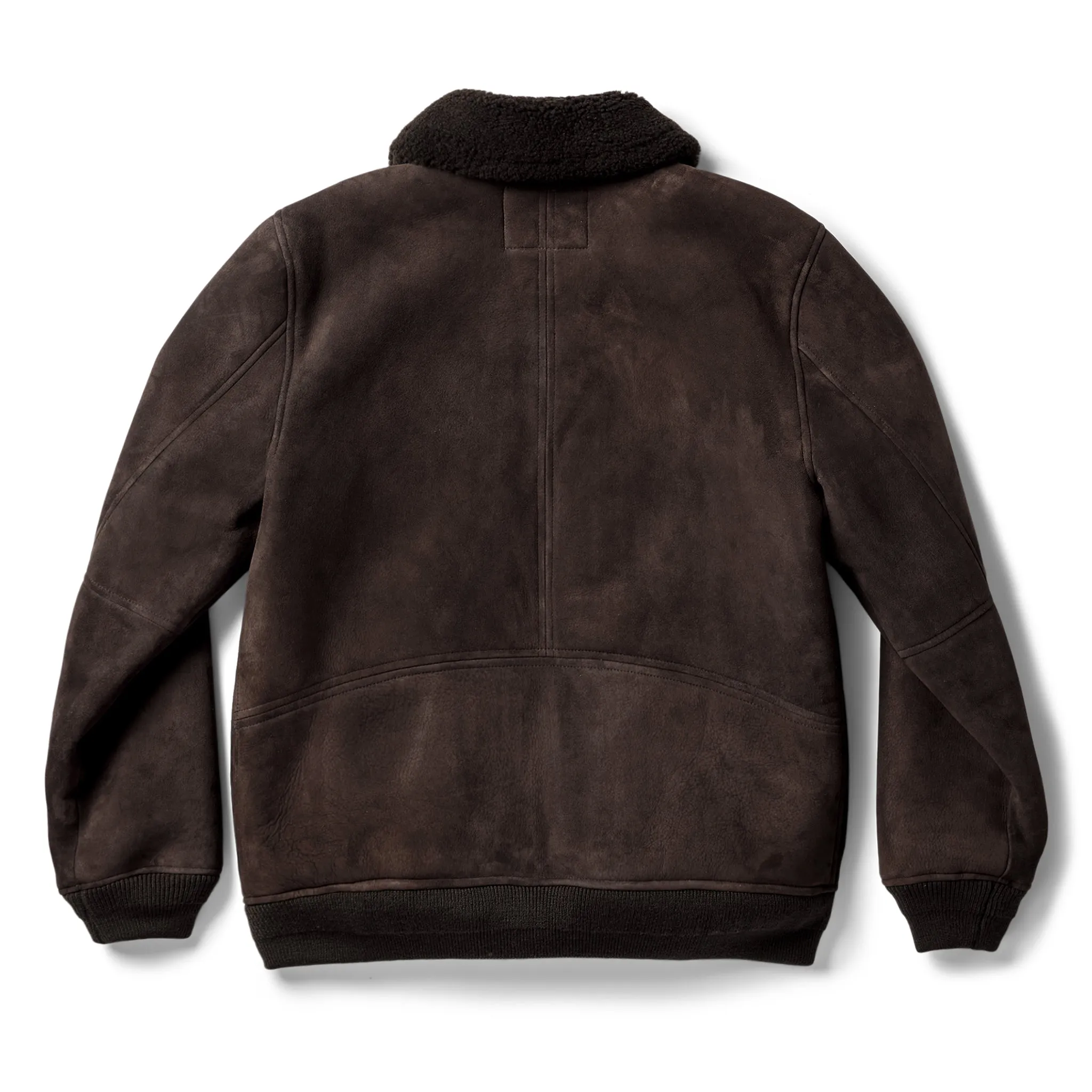 The Wright Jacket in Espresso Shearling