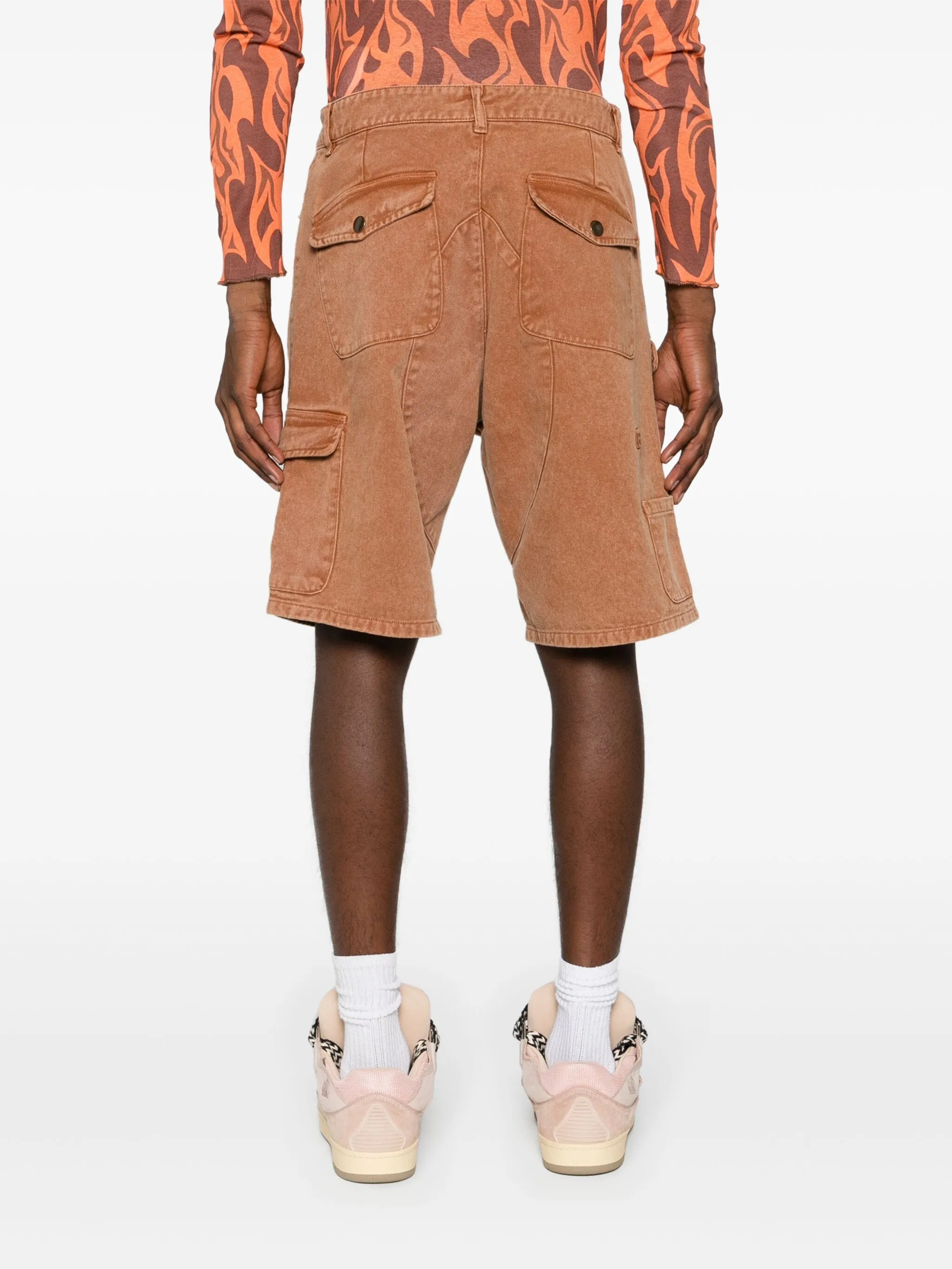 Unisex Cargo Shorts Woven