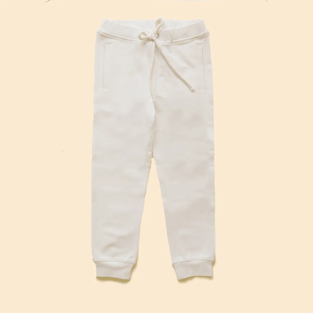 Unisex Joggers - White