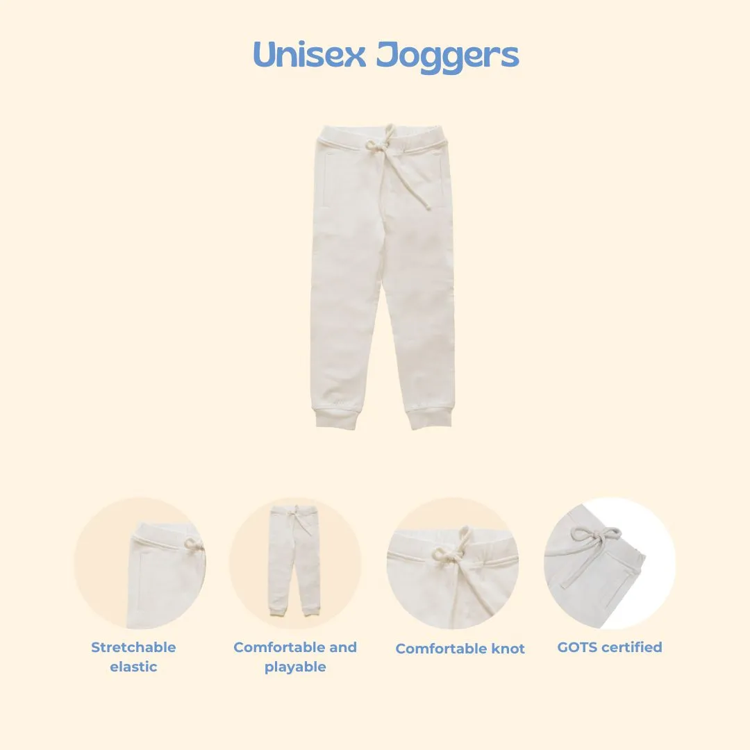 Unisex Joggers - White