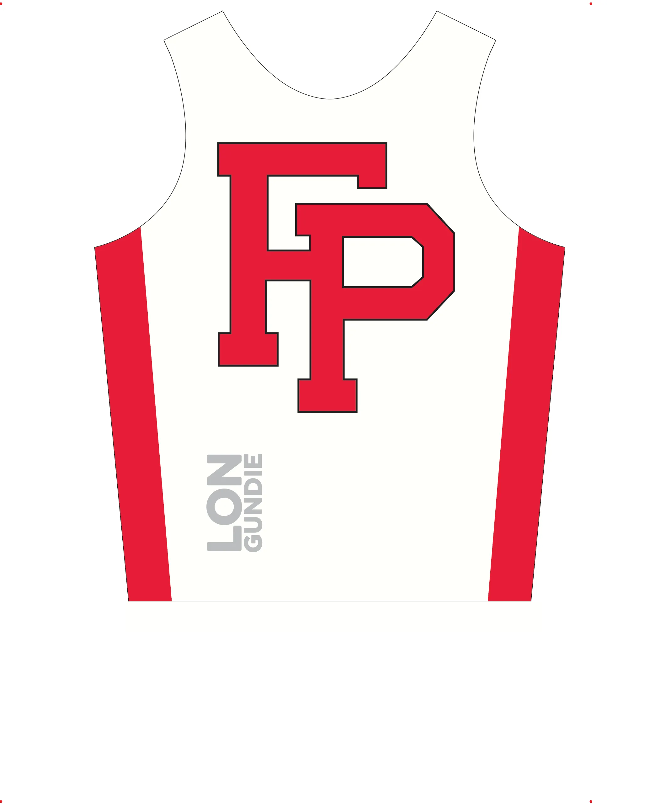 UNISEX PINNIE TOP TANK WHITE | FAIRFIELD PREP SAILING