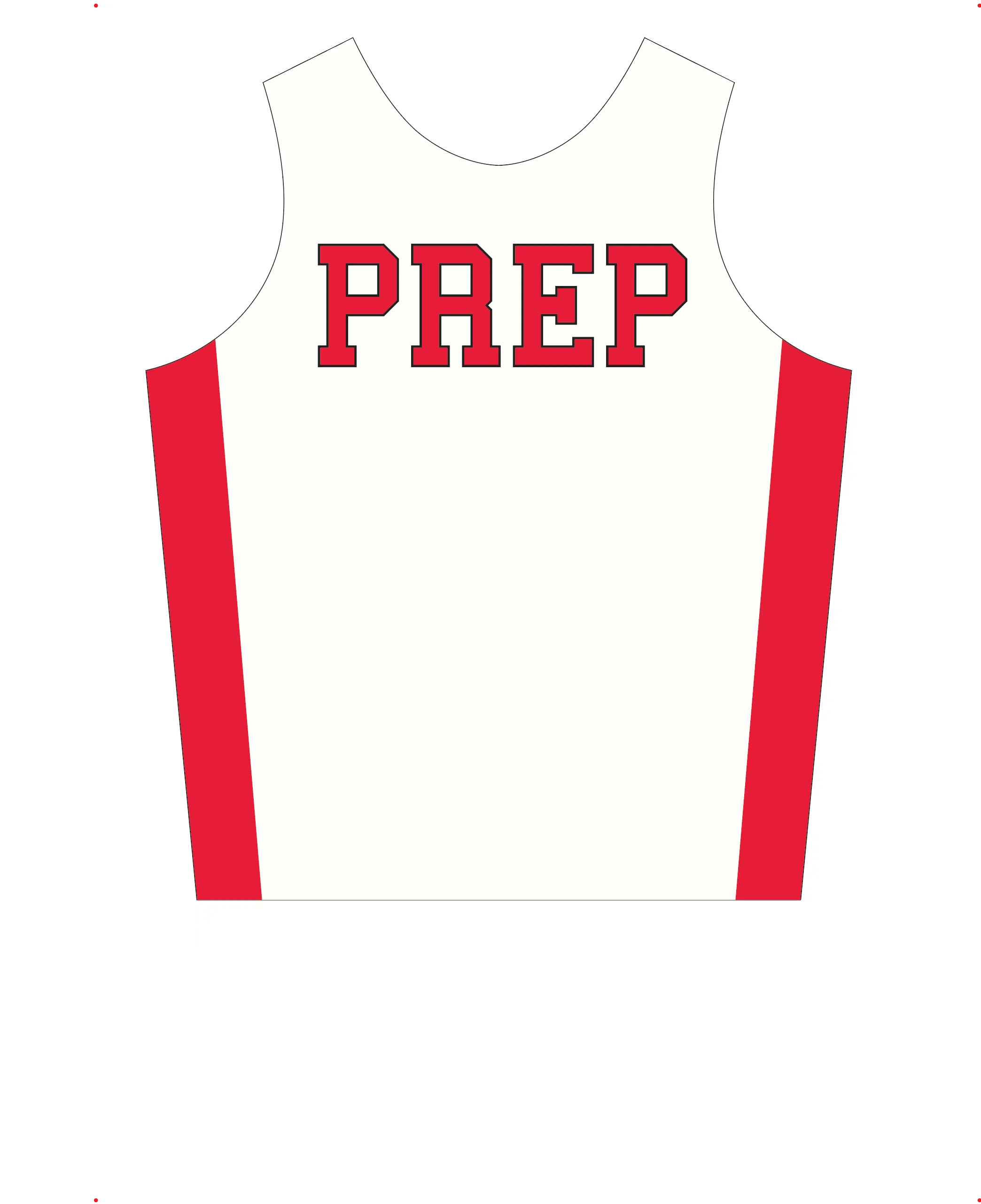 UNISEX PINNIE TOP TANK WHITE | FAIRFIELD PREP SAILING