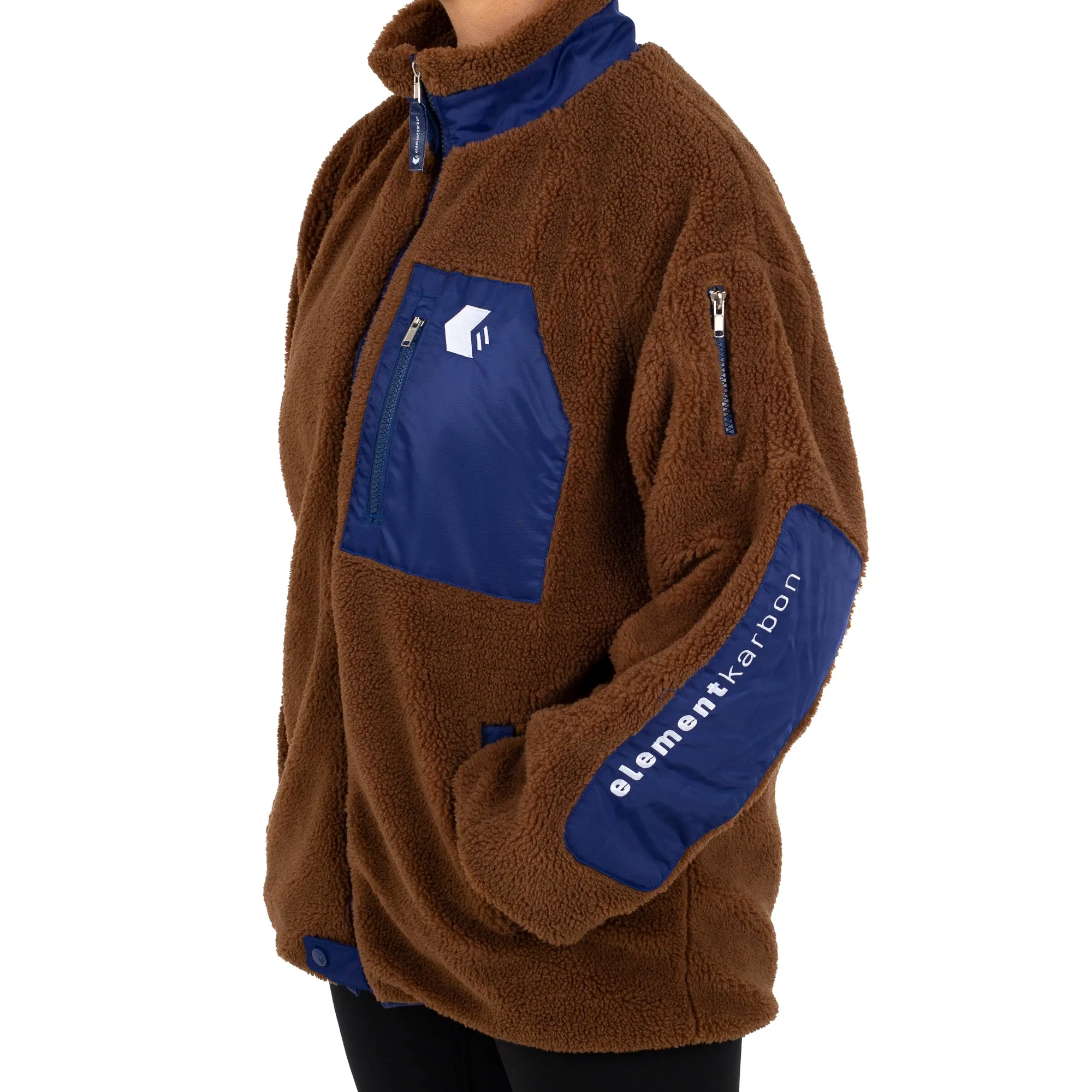 Unisex Sherpa Fleece Chocolate