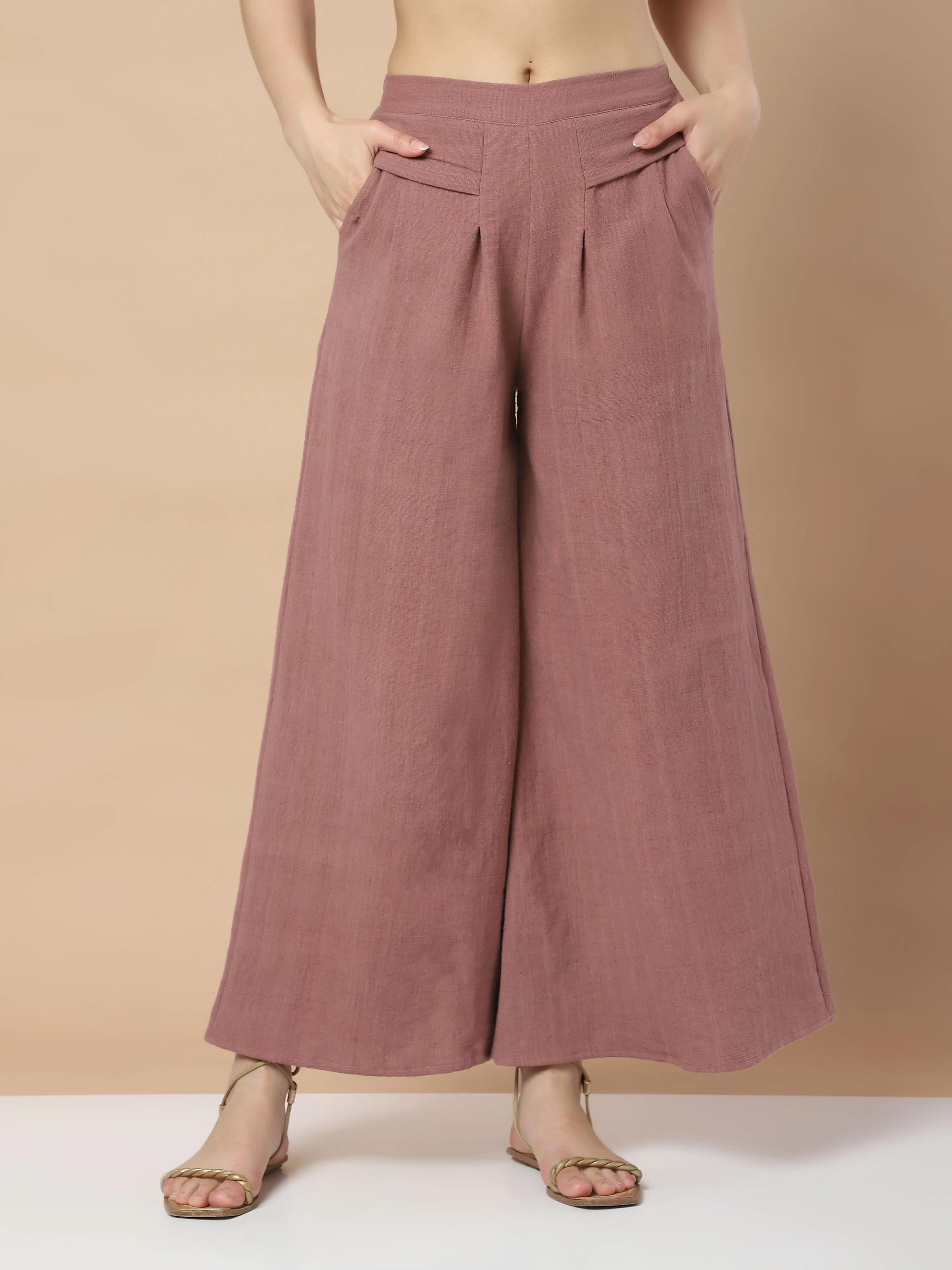 Unmatched Elegance: Hemp Palazzo Pants