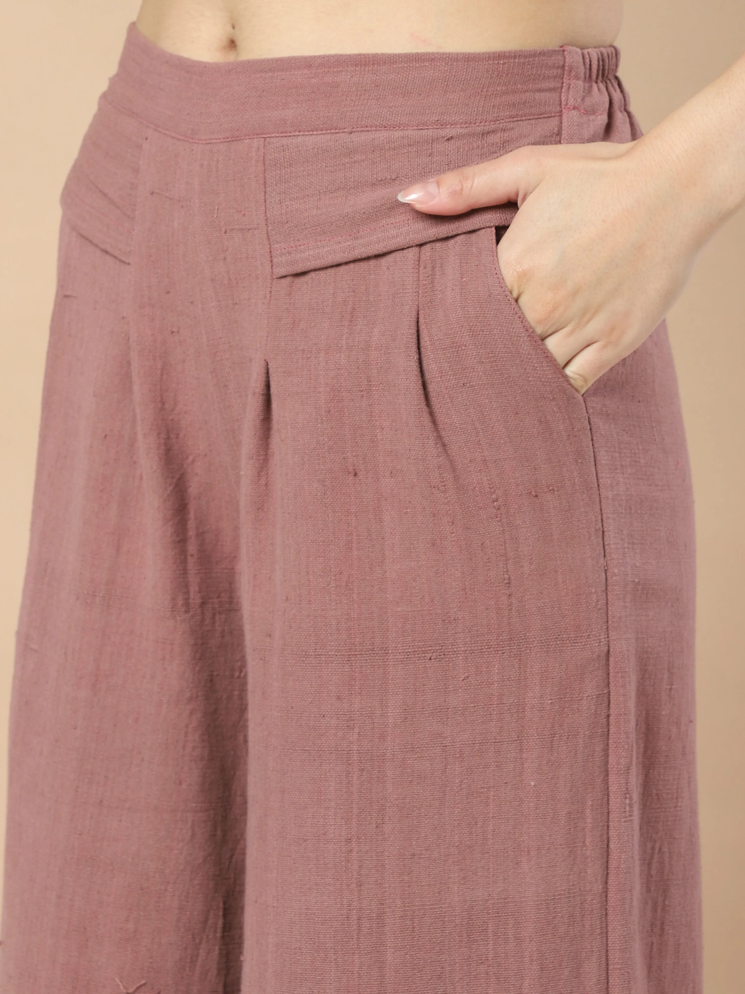 Unmatched Elegance: Hemp Palazzo Pants