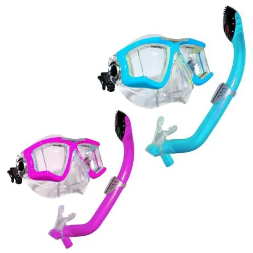 U.S. Divers Youth View Purge JR. Mask -  Laguna Dry Snorkel