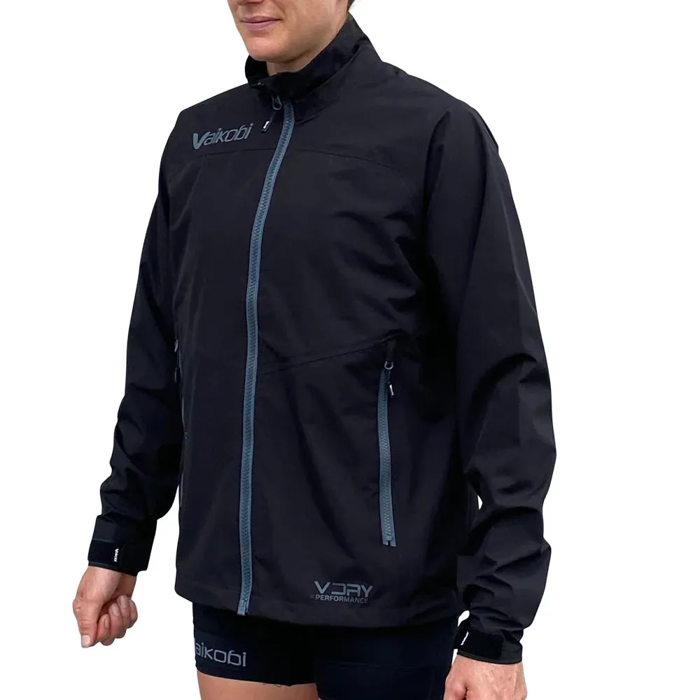 Vaikobi - V-Dry Performance Lightweight Zip Jacket - Unisex - Black