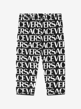 Versace Baby Girls Logo Print Leggings