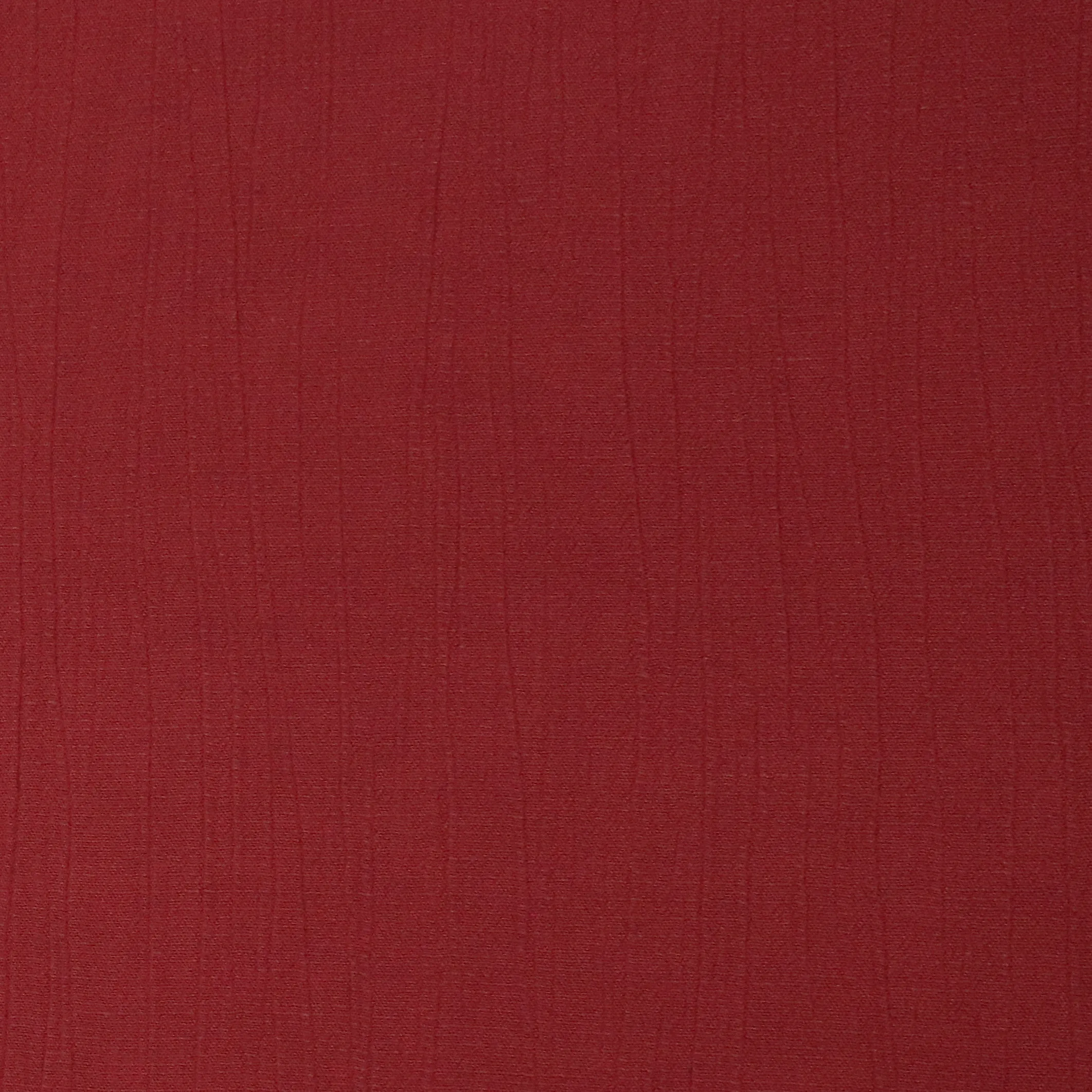 Viscose Linen Crinkle - Red