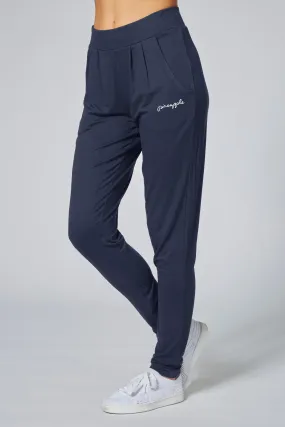 Viscose Relaxed Fit Jersey Trousers