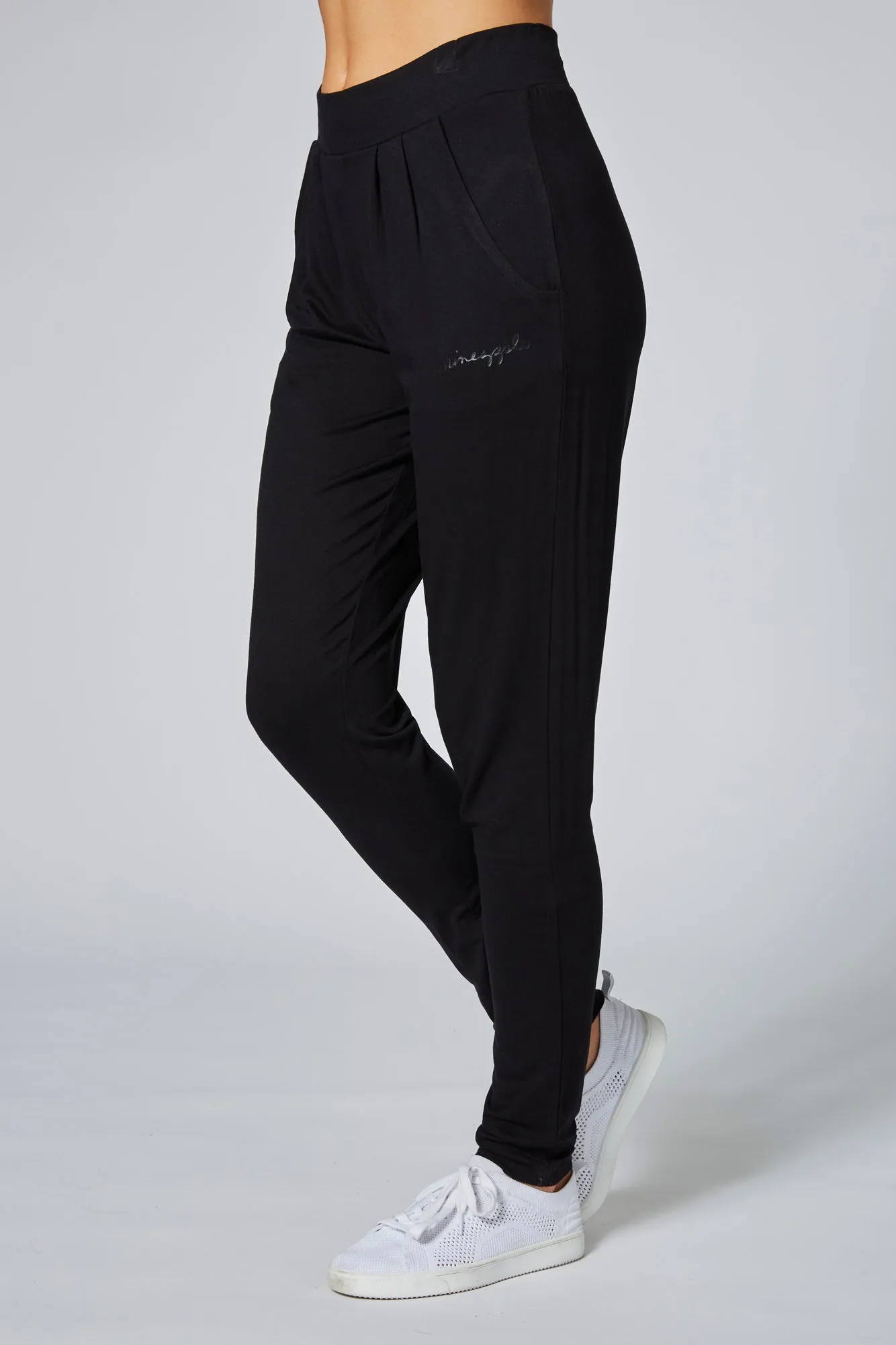 Viscose Relaxed Fit Jersey Trousers