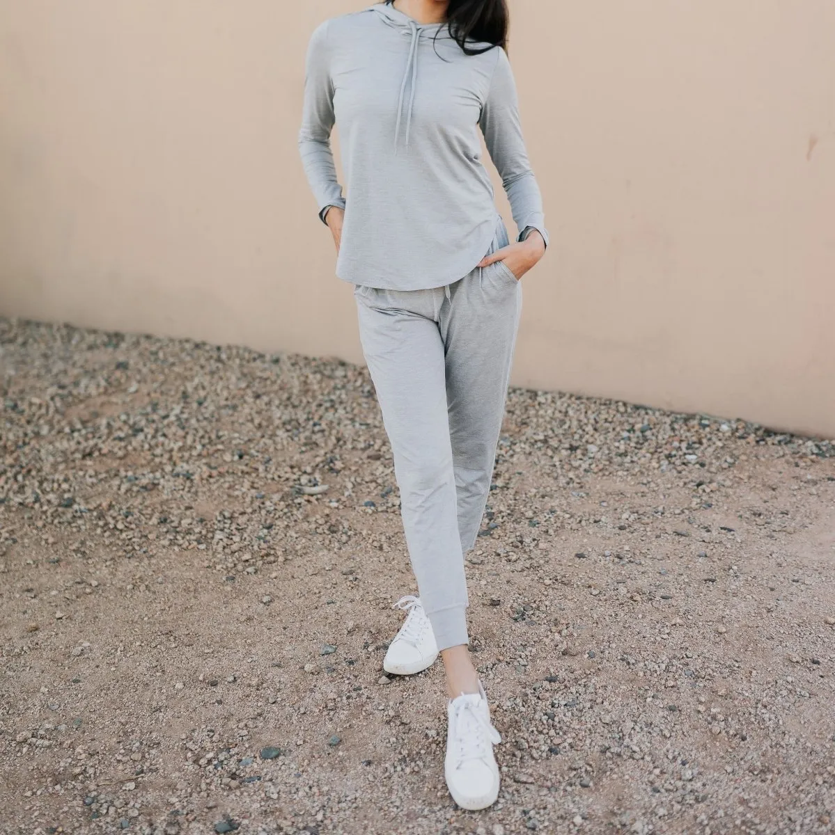 Weekend Joggers - Heathered Gray