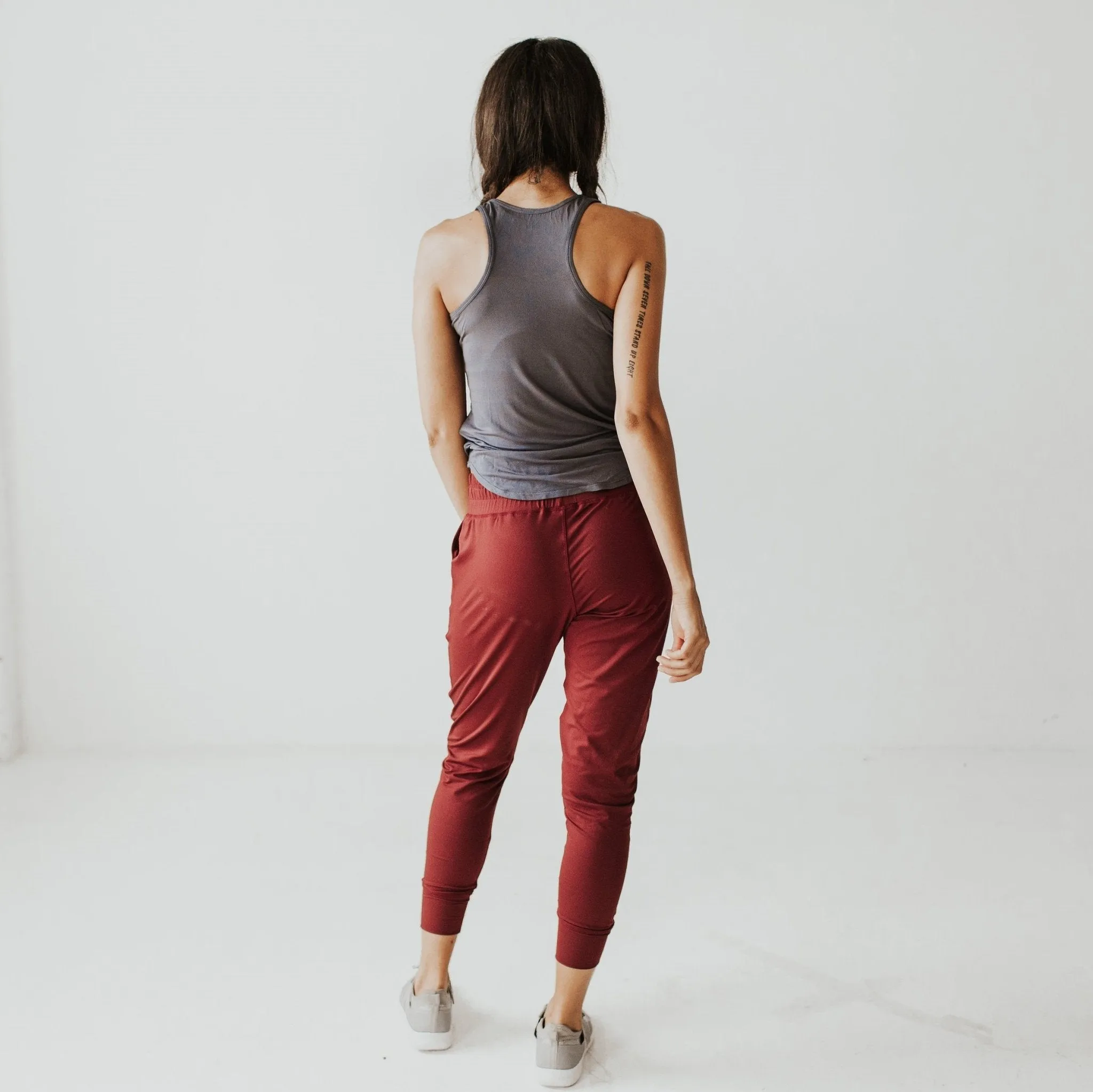 Weekend Joggers - Mulberry