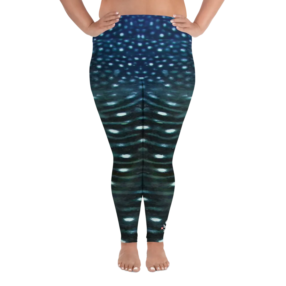 Whale Shark Plus Size Leggings