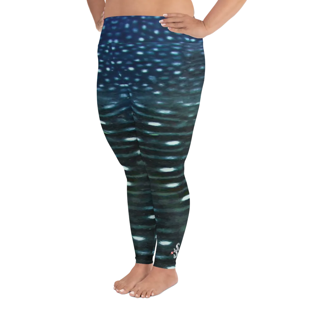 Whale Shark Plus Size Leggings