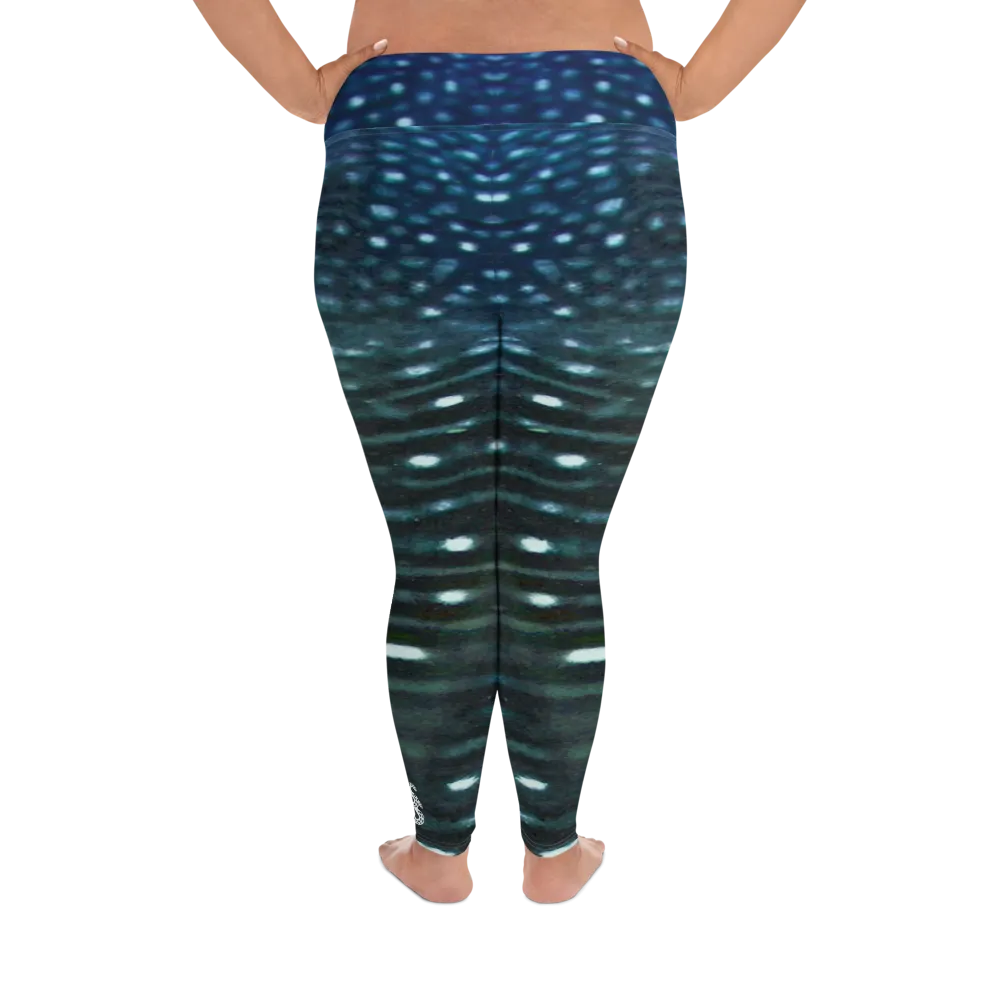 Whale Shark Plus Size Leggings