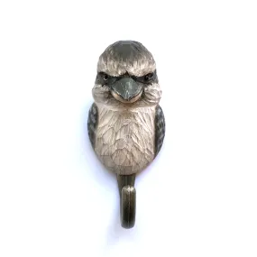 Wildlife Garden - Hand Carved Hook - Kookaburra