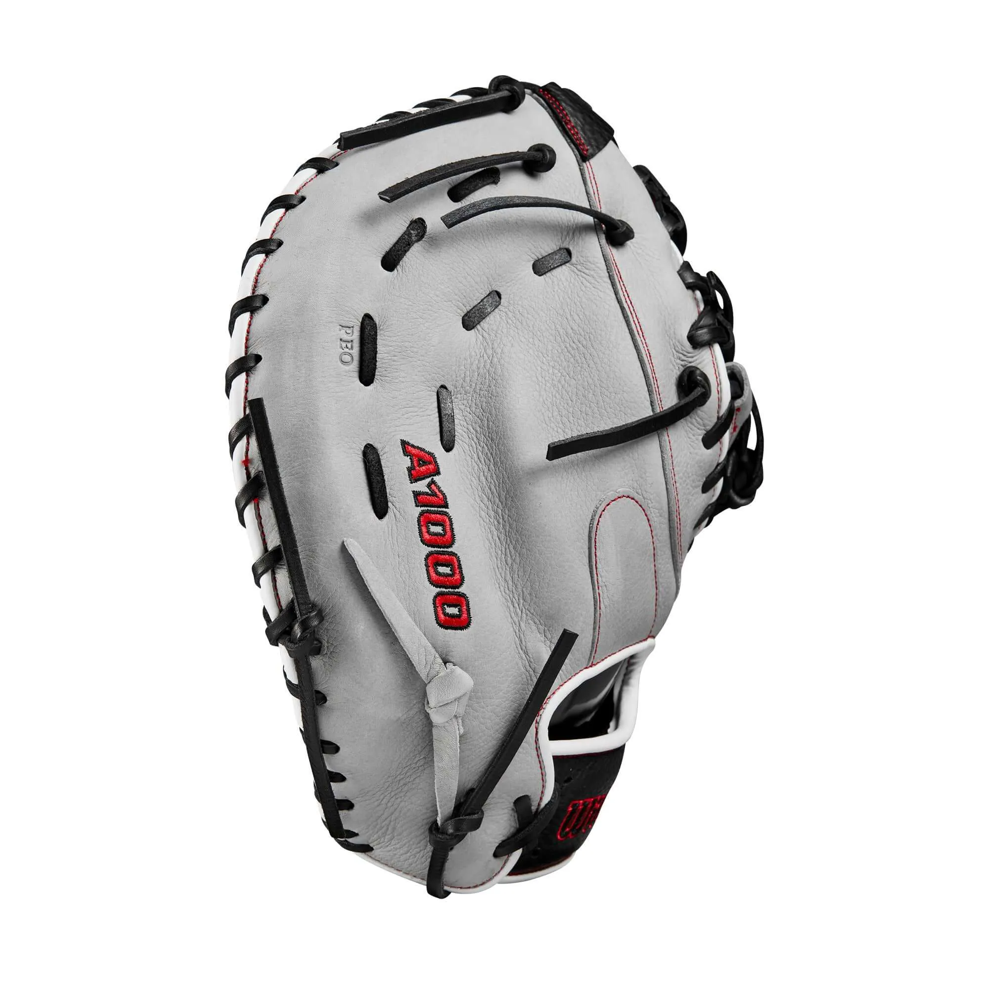 Wilson 2024 A1000 1620 First Base Mitt Silver/Black/Red 12.5"