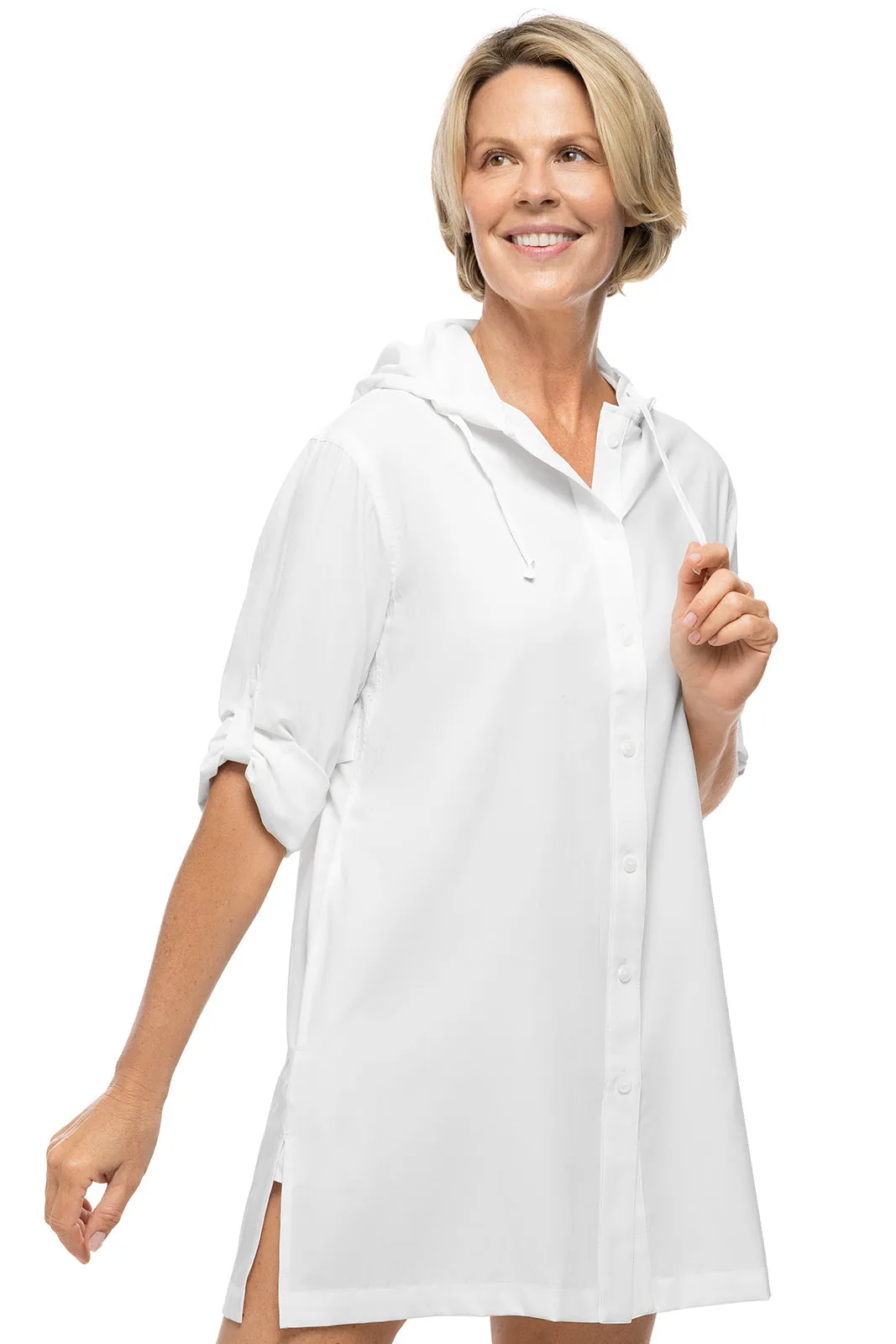 Women's Iztapa Beach Shirt  |  White