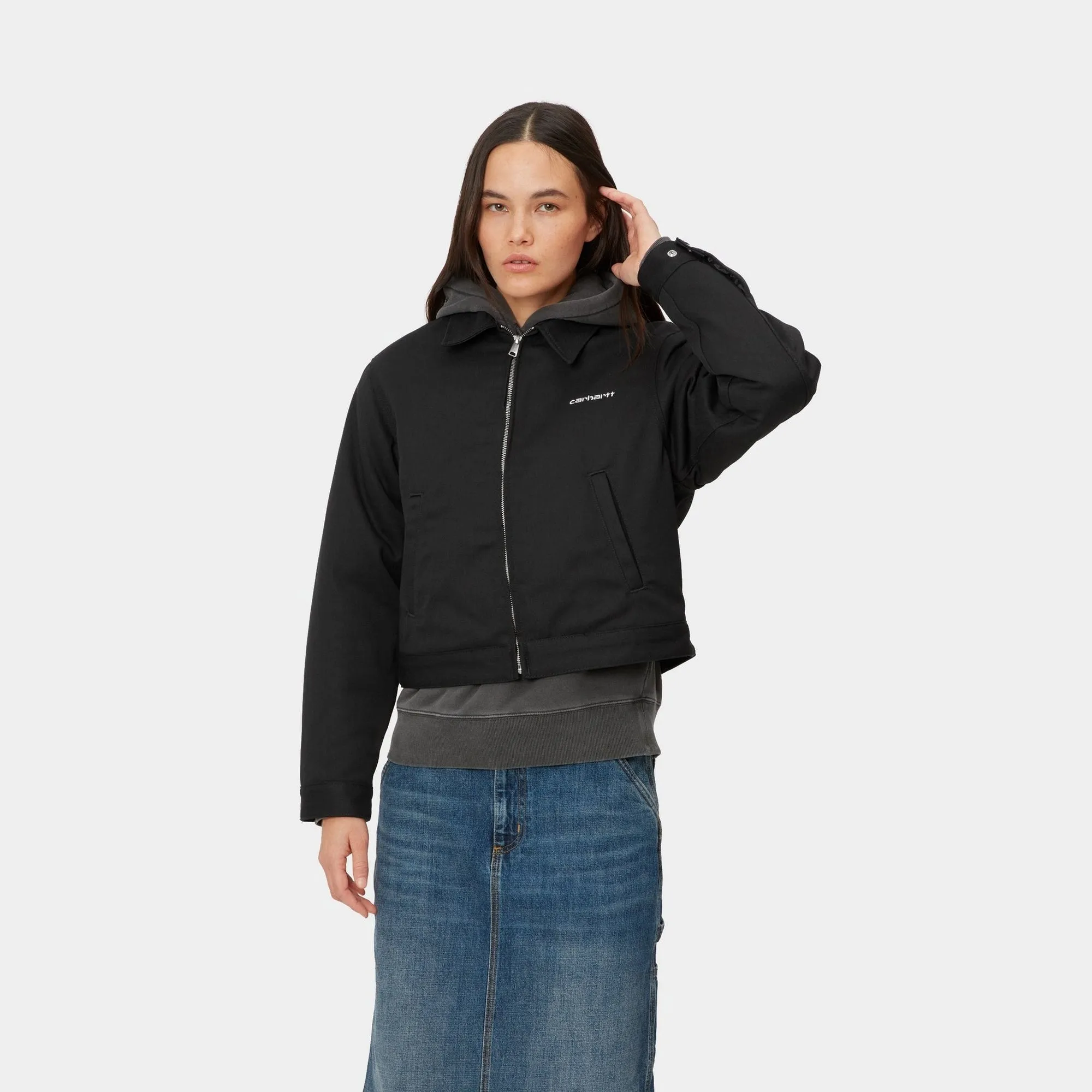 Women’s Module Script Jacket | Black / White (rigid)