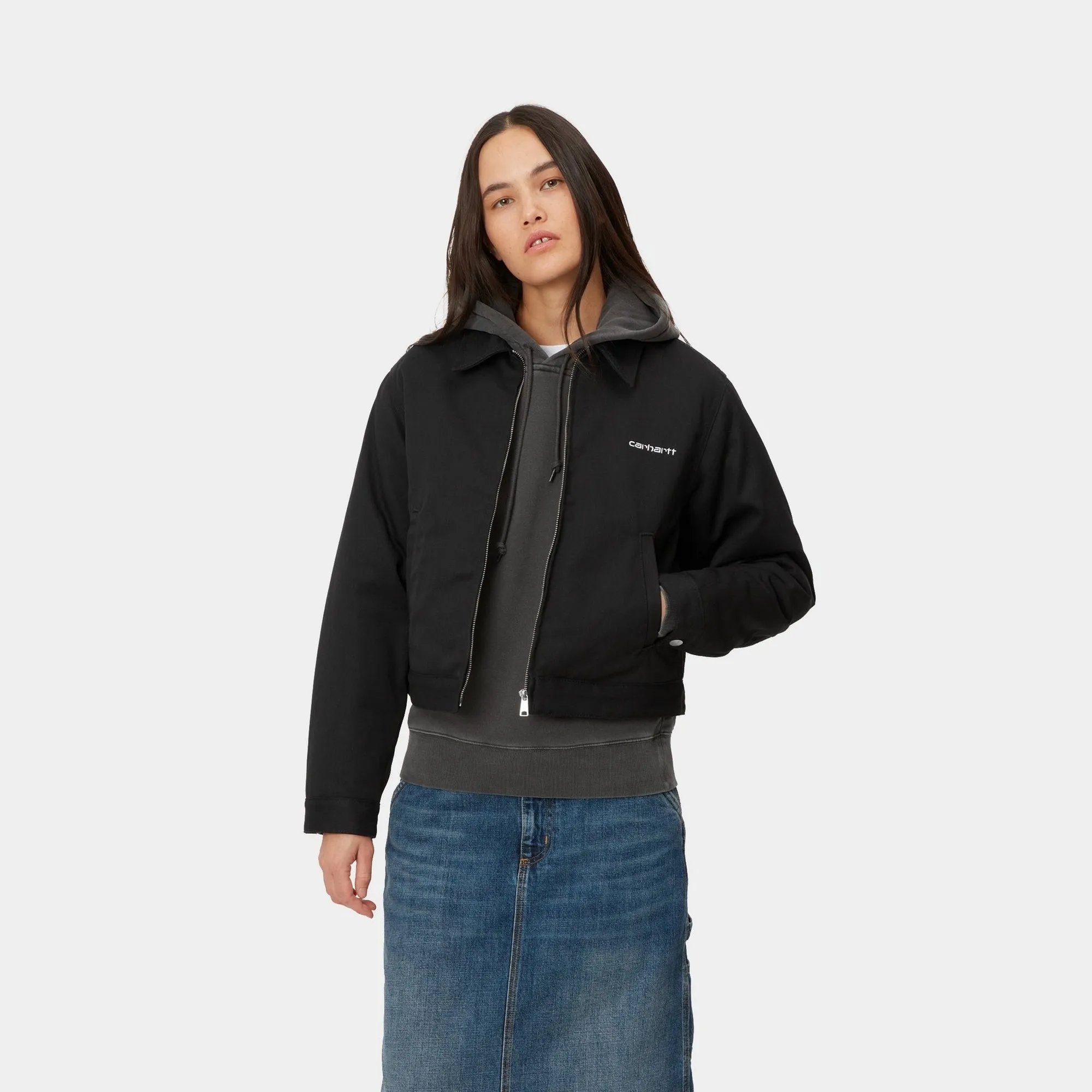 Women’s Module Script Jacket | Black / White (rigid)