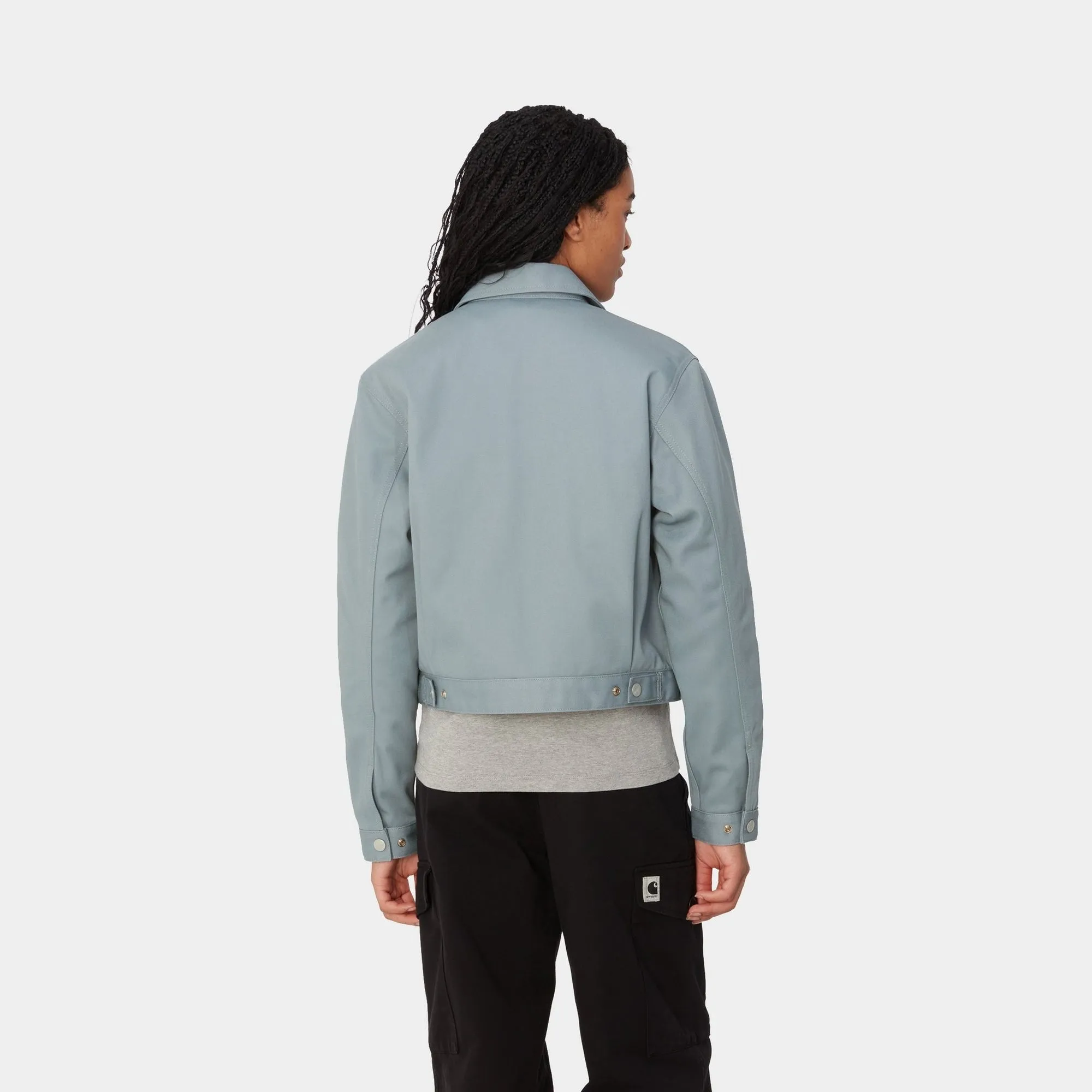 Women’s Module Script Jacket | Dove Grey / Black (rigid)